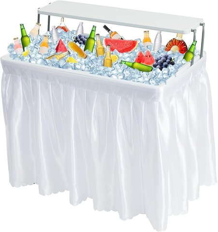 4ft Beverage Table - White 4ft Beverage Table - White