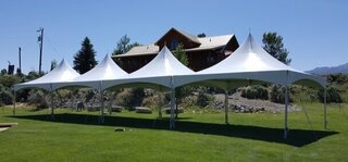 20 x 80 High Peak Frame Tent Rental in Grand Rapids