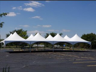 40 x 80 High Peak Tent Rental in Grand Rapids