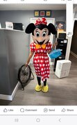 MINNIE MOUSE FITS SMALL TO MEDIUM 5'2 TO 5'5