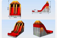 VOLCANO DOUBLE SLIDE