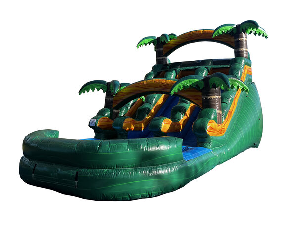 16ft 2-Lane Jungle Falls (Water Slide) 16ft 2-Lane Jungle Falls (Water Slide)