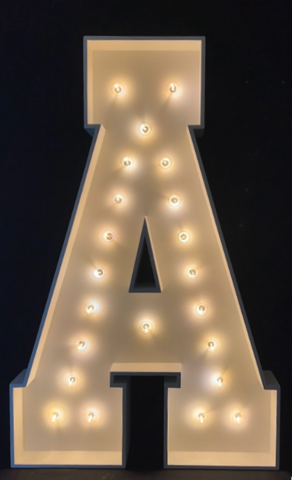 Marquee Letters A Marquee Letters A