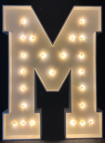 Marquee Letters M Marquee Letters M