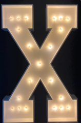 Marquee Letters X