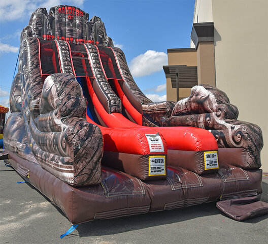 Lost Temple Double Lane Slide Lost Temple Double Lane Slide