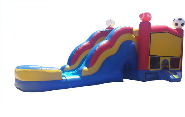 Sport Arena External Slide Combo Sport Arena External Slide Combo
