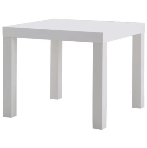 Ikea side table - White