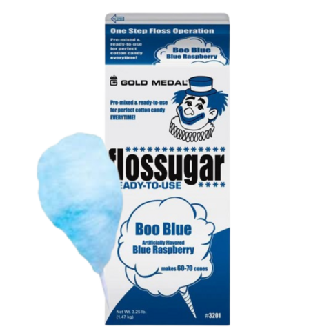 Blue Raspberry (Sugar Floss) Serves 50 Blue Raspberry (Sugar Floss) Serves 50