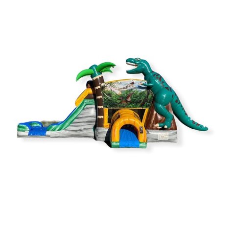 Jurassic Dinosaur Bounce House With Slide Jurassic Dinosaur Bounce House With Slide