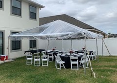 20 x 20 Clear Top Tent 