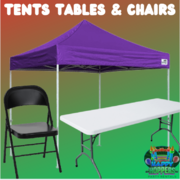 Tents Tables and Chairs 