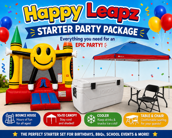 Happy Leapz Starter Party Package Happy Leapz Starter Party Package