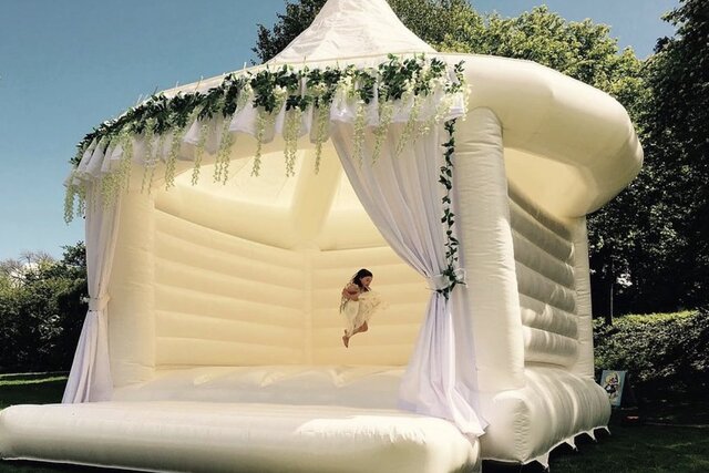 White Bounce House White Bounce House