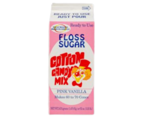 Pink Vanilla 52 oz Cotton Cnady Floss