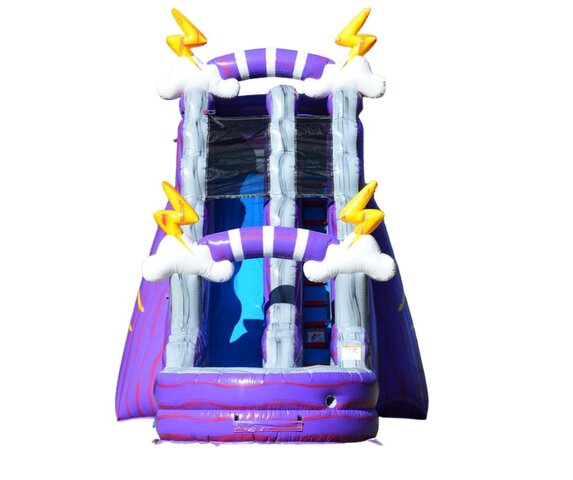 20 Foot Purple Thunder Single Lane 20 Foot Purple Thunder Single Lane