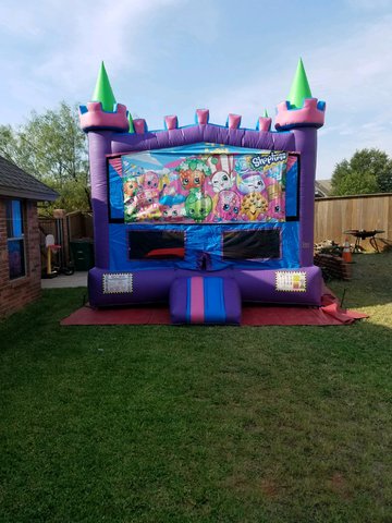 shopkins bounce house