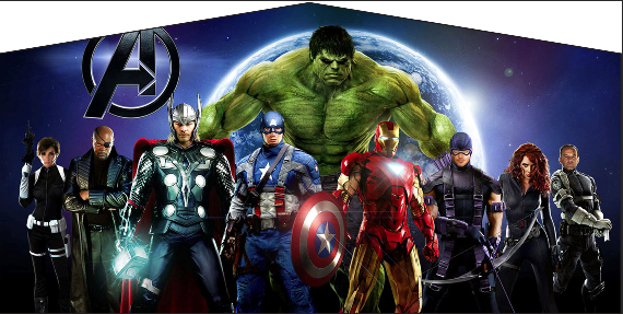 X 201 Marble Combo Avengers 