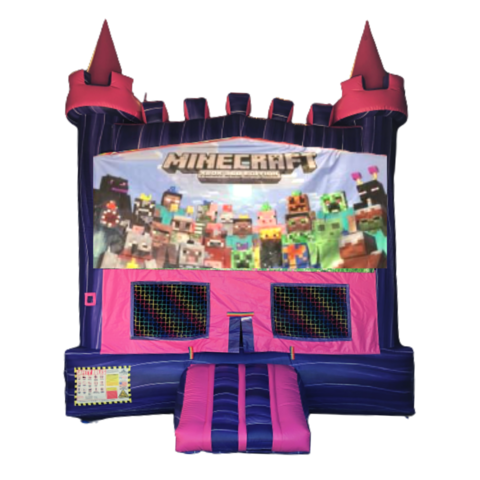(Minecraft) Pink Purple Castle (Minecraft) Pink Purple Castle
