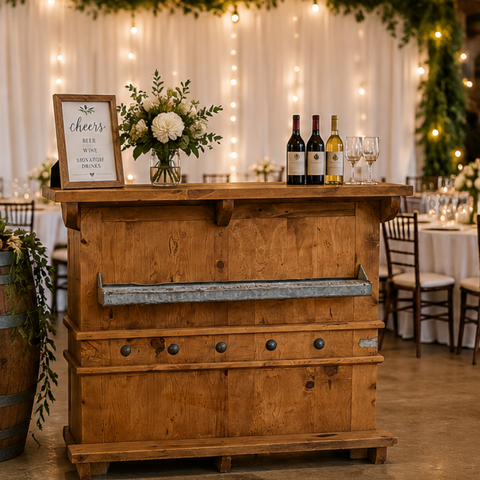 Rustic Wood Bar Rustic Wood Bar