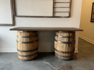 Whiskey Barrel Bar