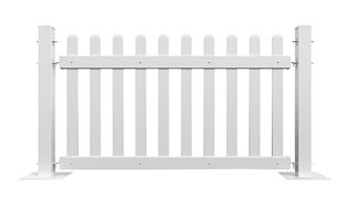 White mod Fence Panel 6 ft