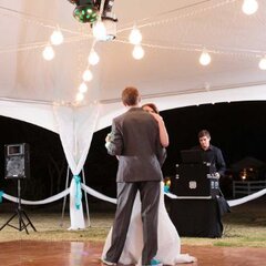 Tent Pole linen sash custom color