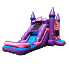 Princess Bounce House and Slide (DRY)