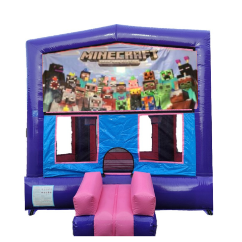Minecraft Bouncer (Pink/Purple) Minecraft Bouncer (Pink/Purple)
