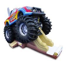 Monster Truck Wet Slide and Bouncer Combo Monster Truck Wet Slide and Bouncer Combo