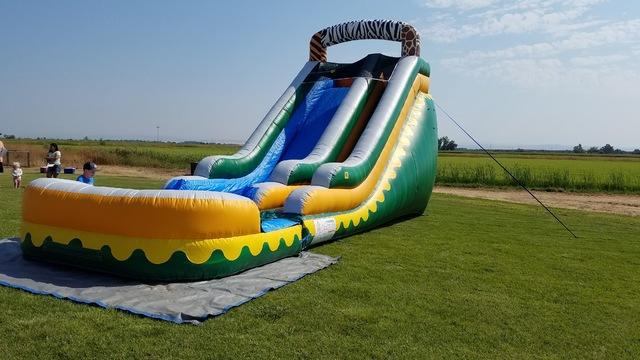 Giant 21 foot Jungle Water Slide Giant 21 foot Jungle Water Slide