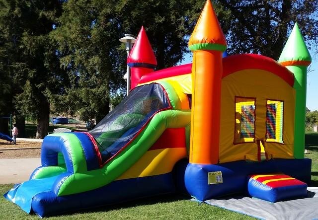 Medium Combo Bouncer Covered Slide Medium Combo Bouncer Covered Slide