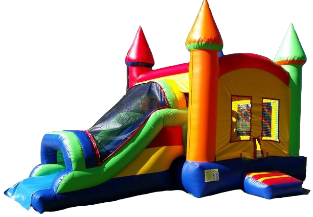 Medium Combo Bouncer Covered Slide Medium Combo Bouncer Covered Slide