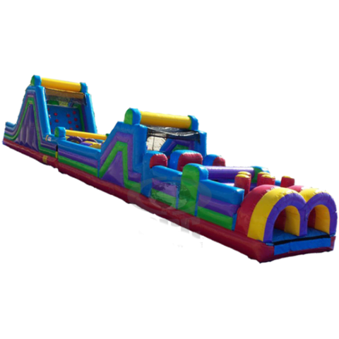 70' long obstacle & rock-climb slide package (DRY ONLY)