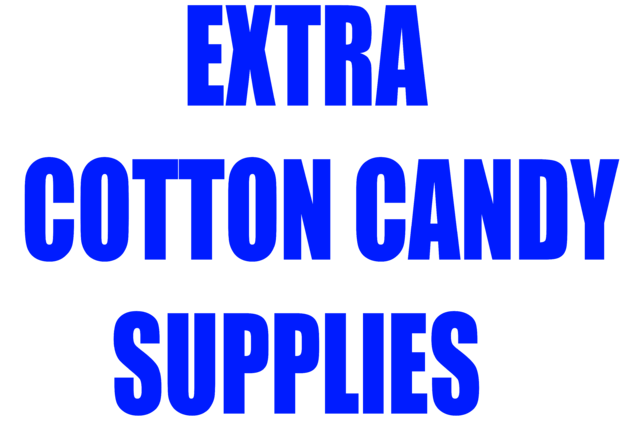 Supplies - Cotton Candy, serves 300 more
