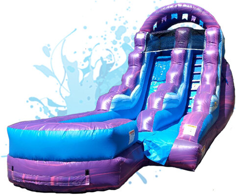 10 Ft. Lil Purple Marble Water Slide (6 1/2 Ft. Seated Slide) 10 Ft. Lil Purple Marble Water Slide (6 1/2 Ft. Seated Slide)