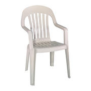 White Plastic Chairs (10 chairs) White Plastic Chairs (10 chairs)