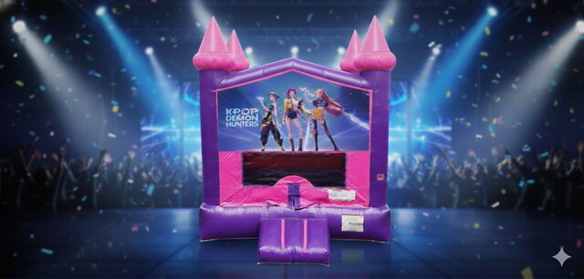 KPop Demon Hunters Bounce House KPop Demon Hunters Bounce House