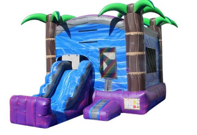 tropical-combo-bounce-house-rental tropical-combo-bounce-house-rental