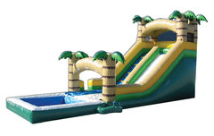 Jungle Single Lane Slide Jungle Single Lane Slide