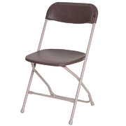 Chairs- Brown Folding Chairs- Brown Folding
