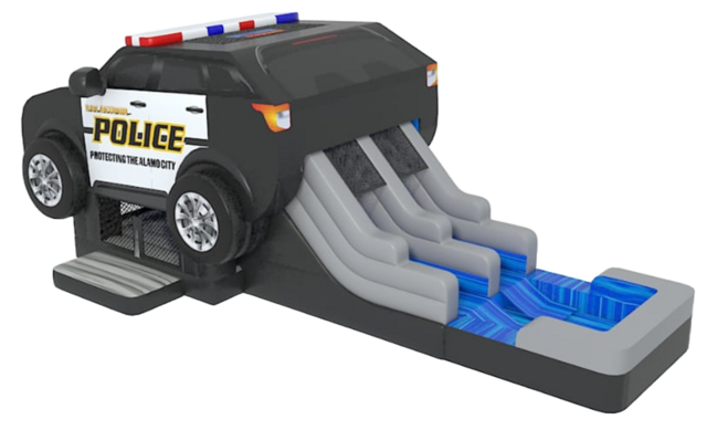 San Antonio Police Cruiser with Dual Slides San Antonio Police Cruiser with Dual Slides
