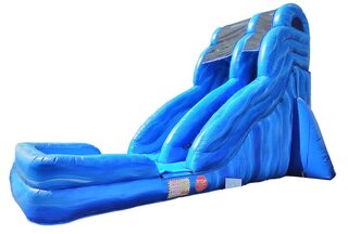 <b><font color='red'><b>24 Foot Waterslide/ Dry Side</b></font><b><br><font color='blue'>Size 36ft x 14ft x 24ft - L x W x H
</font></b></b>