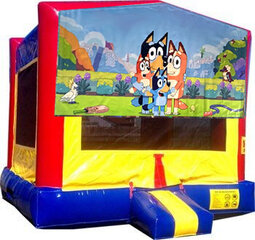 <b><font color='red'><b>Bluey Bounce House</b></font><b><br><font color='blue'>Size 13 L x 13 W x 14 H</font></b></b>