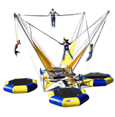 <b><font color=red><b>4 Person Euro Bungee</font><br><font color=blue>Size 30ft x 30ft</font></b></small>