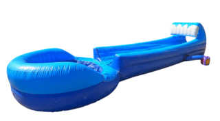 <b><font color='red'><b>Single Lane Slip-N-Slide</b></font><b><br><font color='blue'>Size 32ft x 10ft x 12ft - L x W x H aprox
</font></b></b>