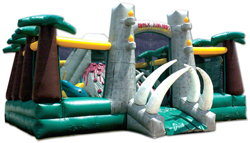 Jurassic Adventure Obstacle Fun Jurassic Adventure Obstacle Fun