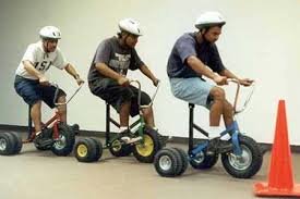 Adult Tricycle Relay Race (9 bikes) Adult Tricycle Relay Race (9 bikes)