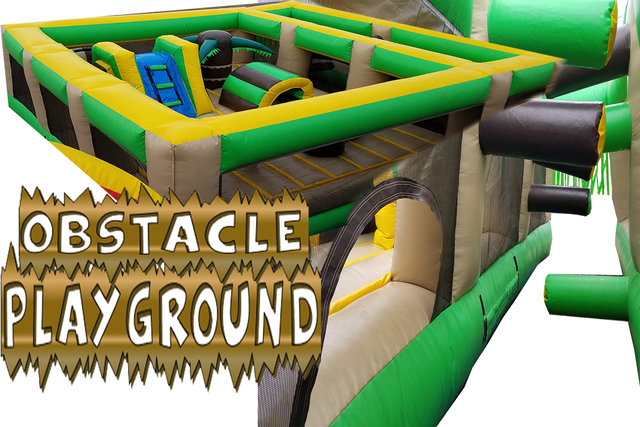 Obstacle Playground Slide