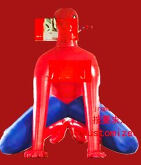 INFLATABLE RED AND BLUE SPIDERMAN